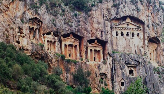 Dalyan: Where Kings Are Etched into the Cliffside